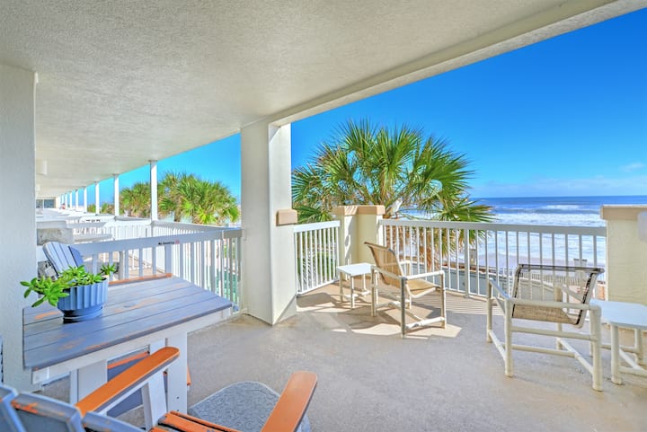 1br Oceanfront Condo • Private Balcony • Sleeps 6 - Daytona Beach, FL