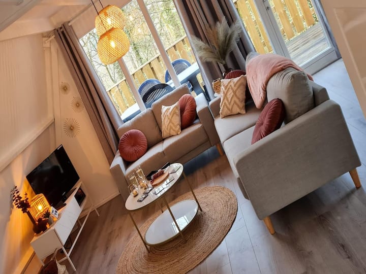 Chalet Ardennais Rénové Avec Patio - Durbuy