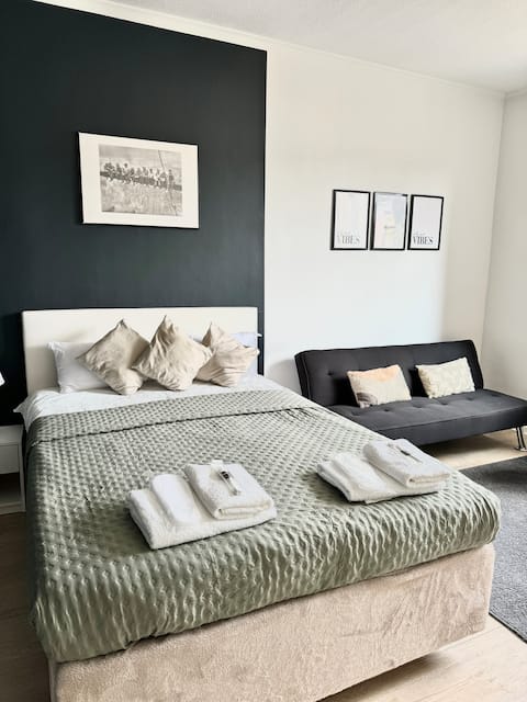 Erfolgreiche Airbnb-Immobilie: Self check-in apartment located in the heart of Düsseldorf in Oberbilk