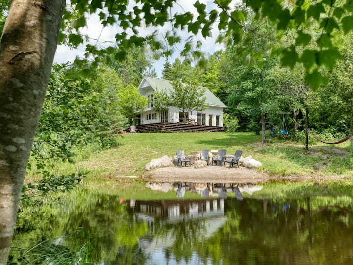 Spa Et Bord De L'eau | Cachette Du Petit Lac - Rawdon