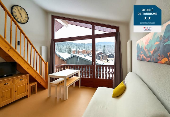 Bel Appt Pour 6 Pers Au Pied Des Pistes - Morillon