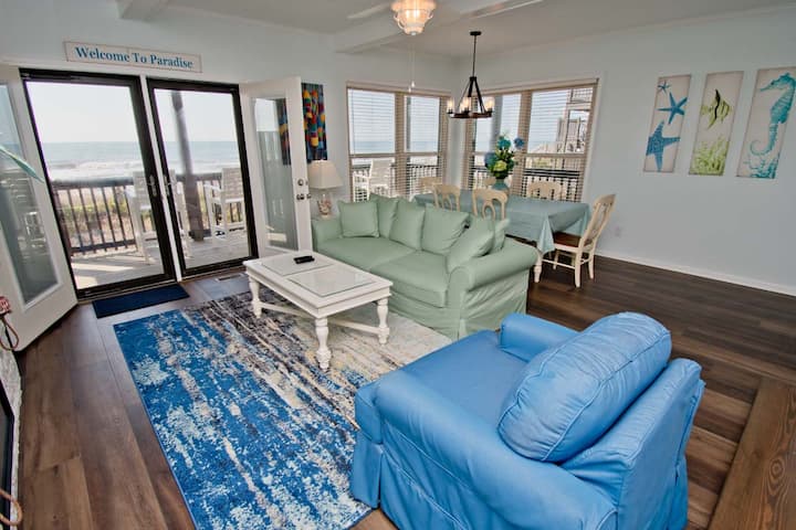 Ocean Reef 9-b1, Oceanfront Condo - エメラルド・アイル, NC