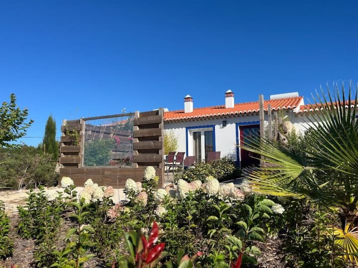 Haus Bamboo In Odeceixe Mit Ruhiger Terrasse - Odeceixe
