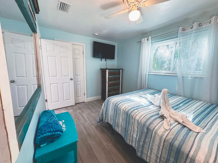 Hálószobai queen méretű ágy