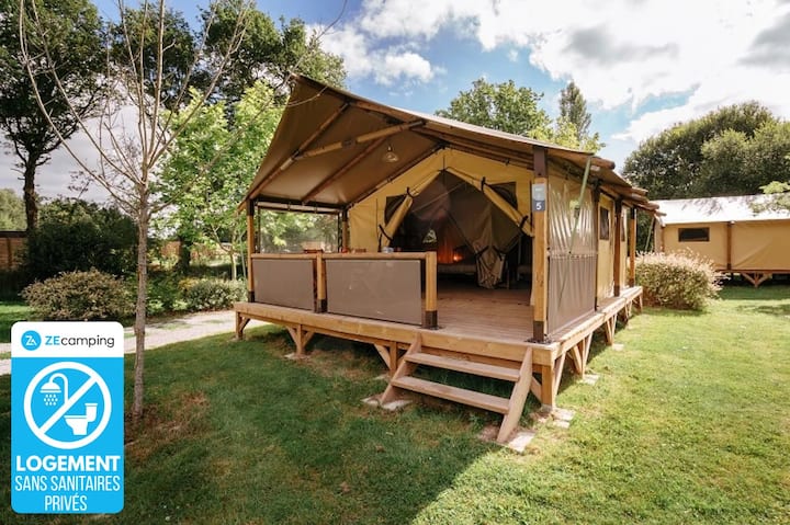 Zecamping 4* Tente 32m² Piscine - Brocéliande