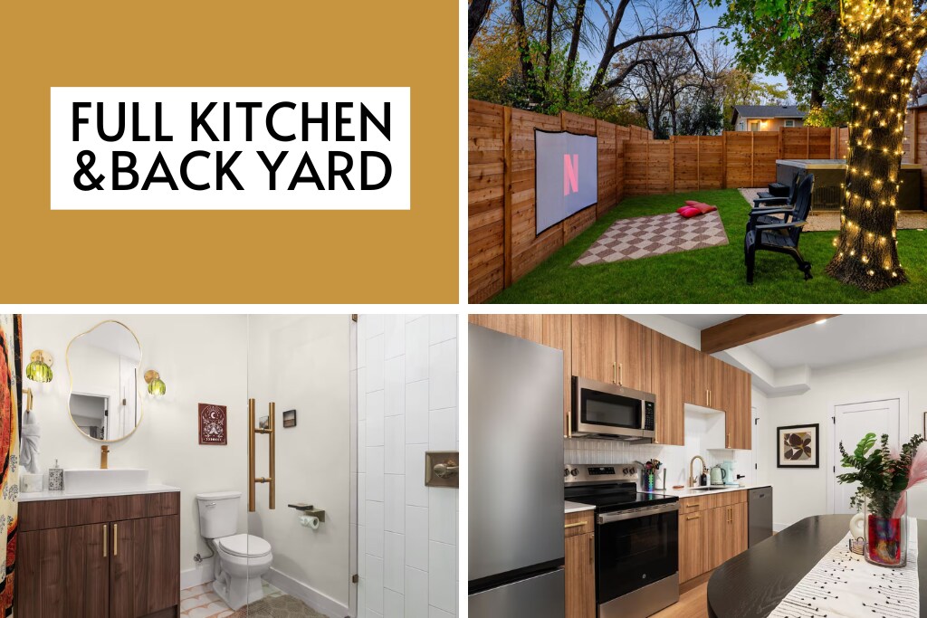 Austin Oasis | Movie Area | Hot Tub