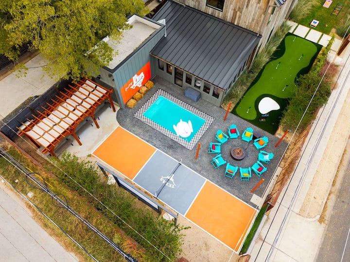 Voted TX Top 10 | Pool~Game Room~Gym~Pickleball