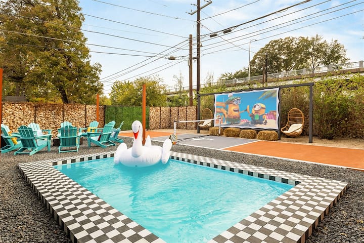 Voted TX Top 10 | Pool~Game Room~Gym~Pickleball