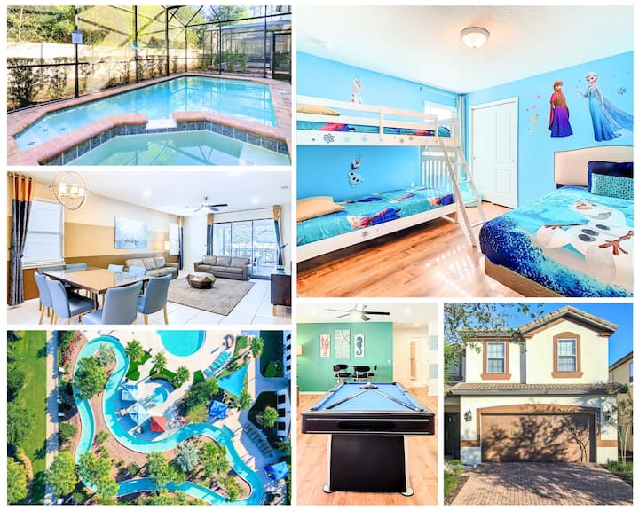 Windsor At Westside Beautiful 6br Home, Pool/spa - Four Corners, FL