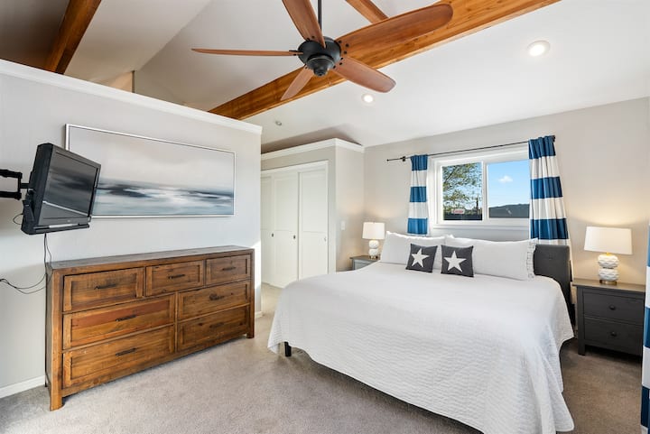 Chambre principale à l'étage