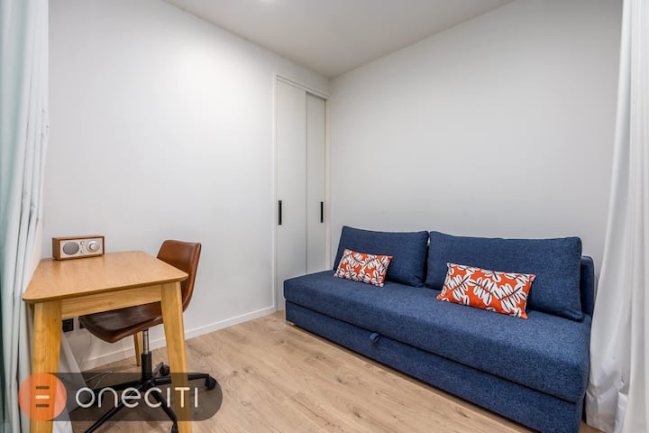Urban 1br With Ac & Balcony In Auckland Cbd - Auckland