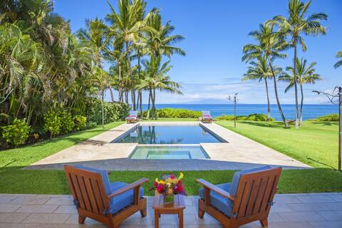 Maui's Iconic Ocean Front Wailea Sunset Estate!