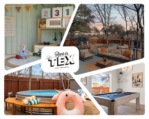 Successful Airbnb property: Family Retreat | Cowboy Pool, Switch & Kids Barn in Pond Springs