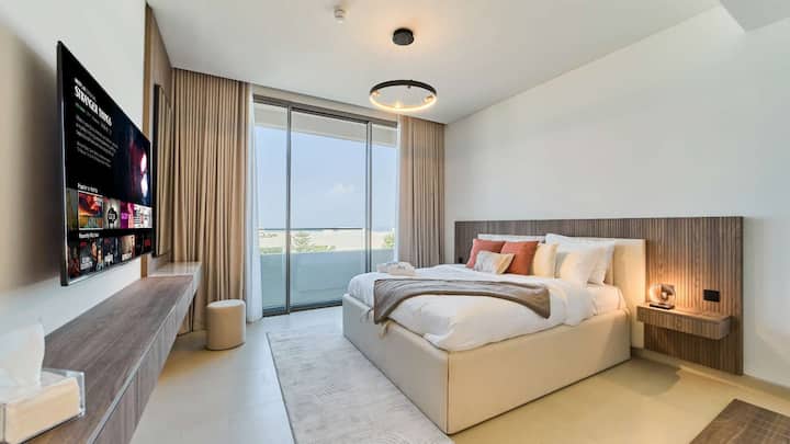 Relaxing Sea View 1 Bedroom Apartment Al Zorah - アジュマーン