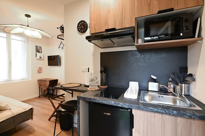 Le 1 Du Clos Fleuri - Studio, Extérieur Privatif - Caen