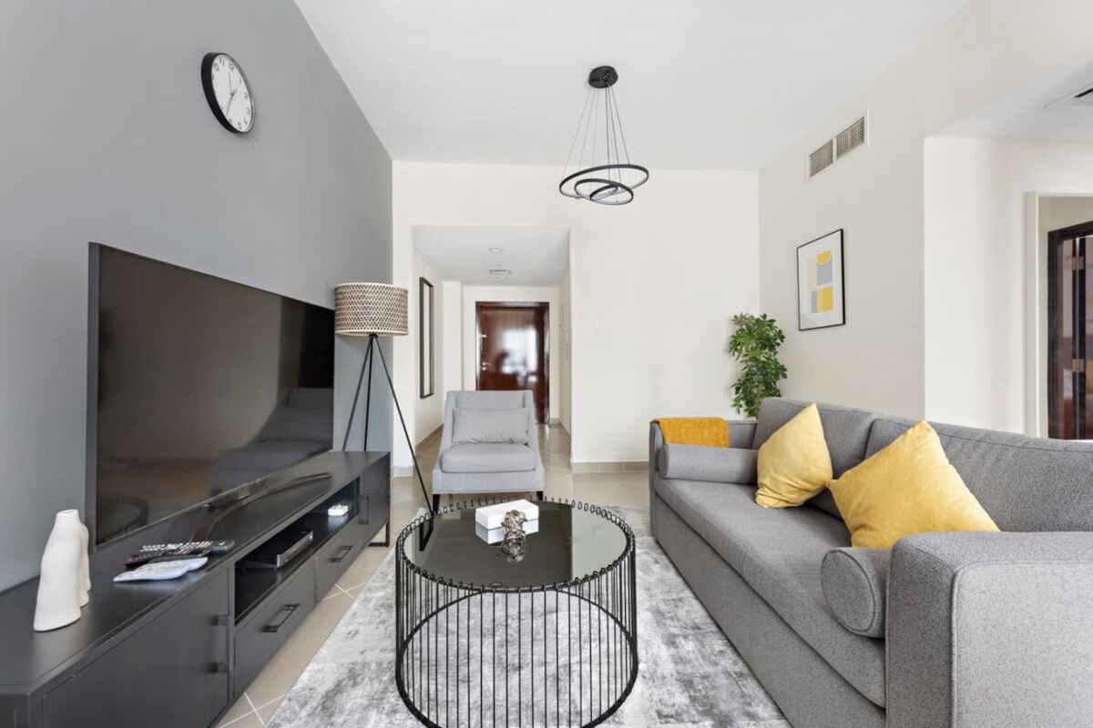 View of Furnished 1BR with Modern Design - Apartments for Rent in Dubai, Dubai ...