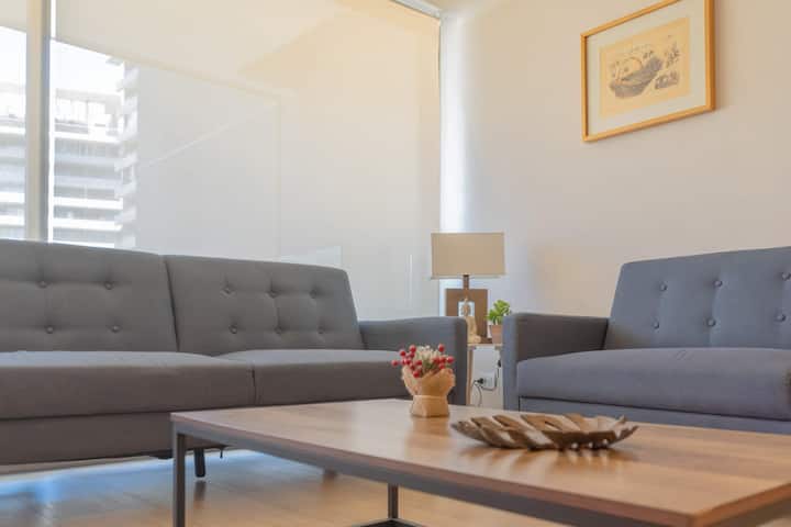 Fancy 2 Bedr. 2 Bath. - Mall Parque Arauco - Las Condes