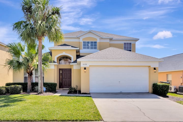 Spacious 5-bedroom, 4-bath Pool & Spa Villa In Eme - Four Corners, FL