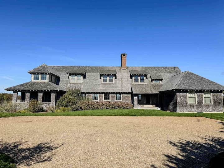 Chappy Waterfront Estate | Private Beach & Dock - Edgartown, MA
