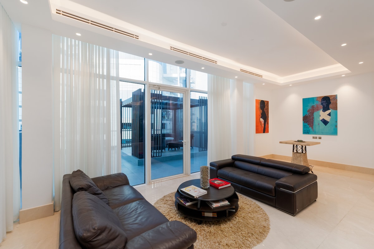 4BR Palm Penthouse: Private Pool & Beach Access - 5