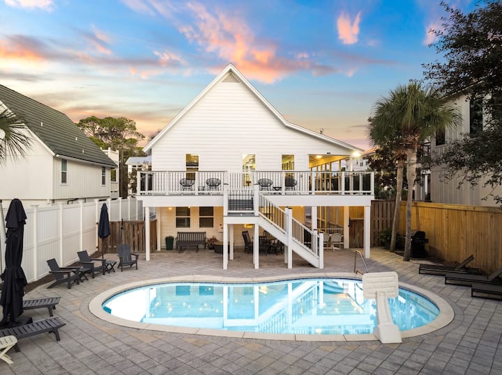 Beachful Easy Feeling- Pool! Lsv! Bikes! - Seaside, FL