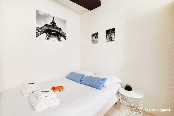 Charming Studio  2p  Le Marais - Paryż
