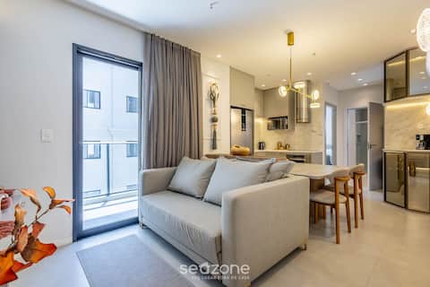 Top Airbnb: Studio in Meia Praia 220 m from the sea FFS1106 em Itapema