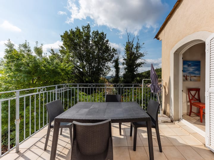 Bel Appt 8 Pers Avec Vue Piscine - Fayence