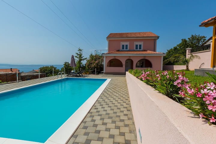 Villa Moderne Et Adaptée Aux Chiens Avec Piscine P - Crikvenica