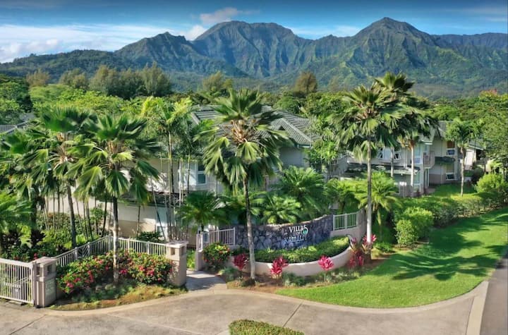 A/c Newly Renovated Townhome! ~Pool ~Jacuzzi ~Bbq - Princeville, HI