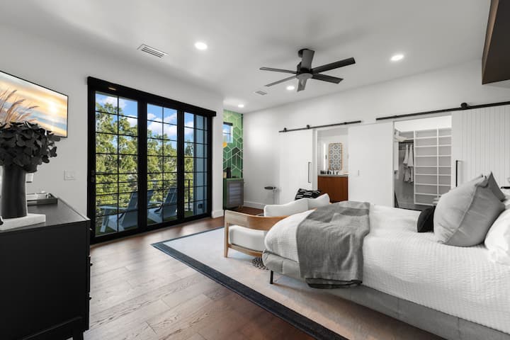 Strata Barn – verträumte Master-Suite mit eigenem Balkon