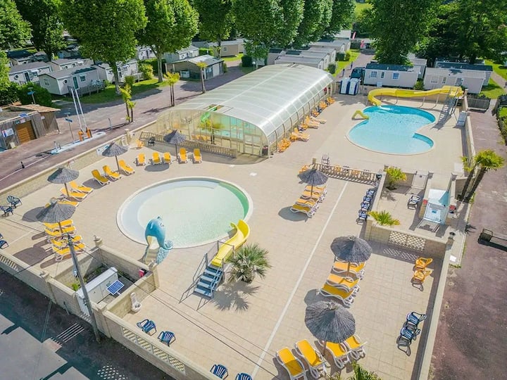 Zecamping 4* Mobil Home Parc Aquatique - La Tremblade