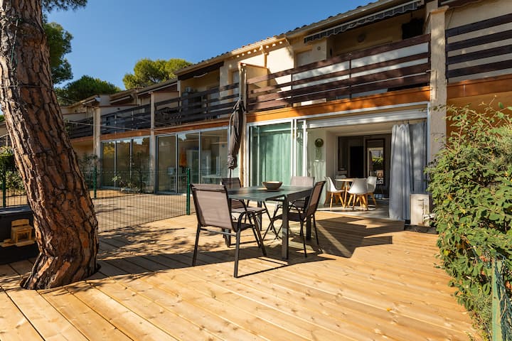Eleuthera Sun Logement Calme Avec Terrasse Et - Marseillan