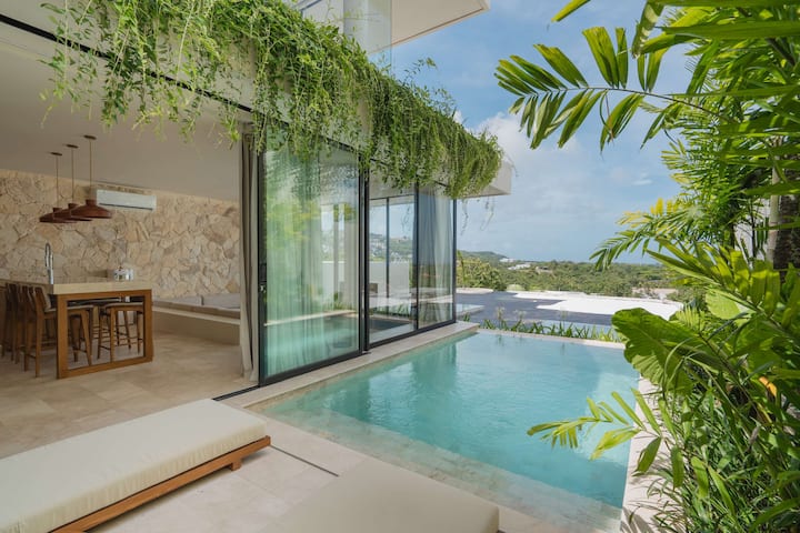 New Modern Luxe 3bd Villa Near Bingin Beach Pecatu - Uluwatu