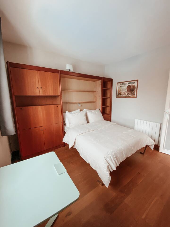 Vierde slaapkamer (bed 1,4x1,85 m)