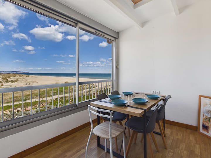 Appartement Studio Mezzanine Avec Vue Mer Pour 6 P - Marseillan