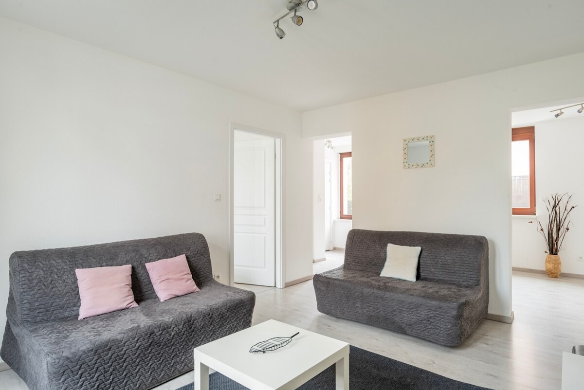 Top Airbnb: 15 min Centre Ville - Le Manoir RDC - WIFI a Bischheim