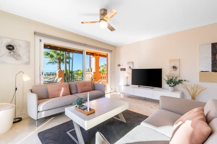 Resort Mediterra | Appartement Golf Avec Vue Mer - Benalmádena