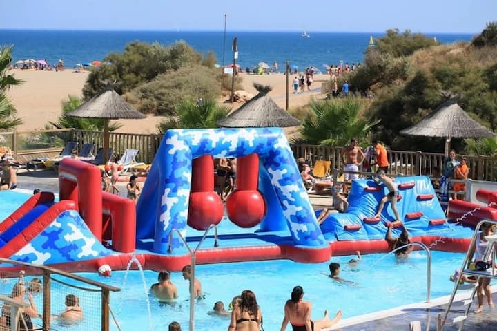 Zecamping 4* Mobil Home 23m² Piscine - Sérignan