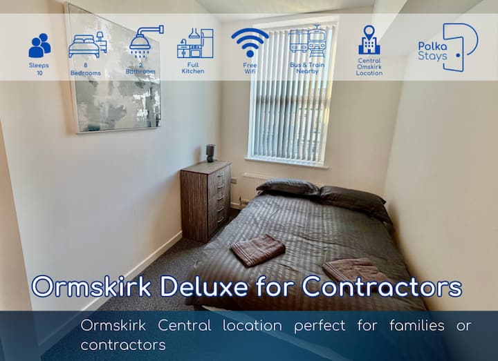 Sleeps 10 Spacious For Contractors By Polkastay - Ormskirk