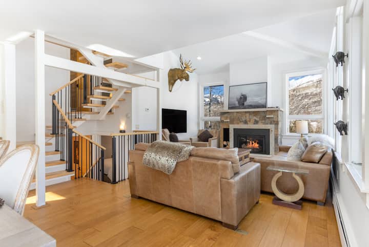 Mountain chalet exterior