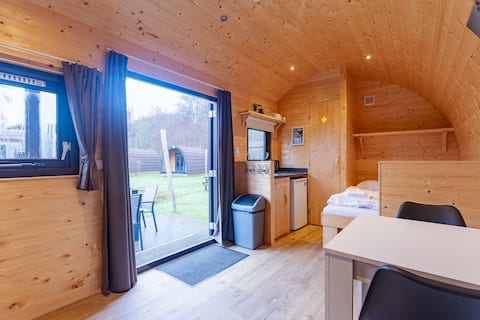 Successful Airbnb property: Dune Lodge for 4 – Glamping for the whole family! in Kloosterweg En Omgeving