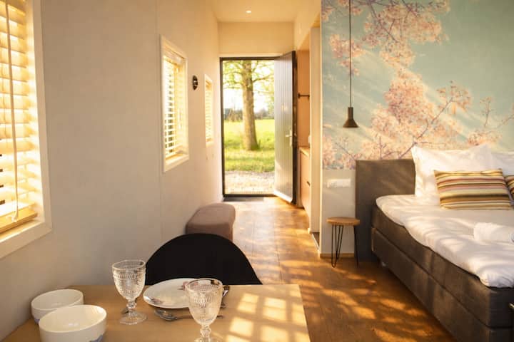 It Swin | Tiny House Cabin Aan Elfstedenwater - Leeuwarden