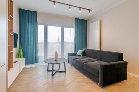 Top performing Airbnb: Spodek Urban Chic Studio in Bogucice
