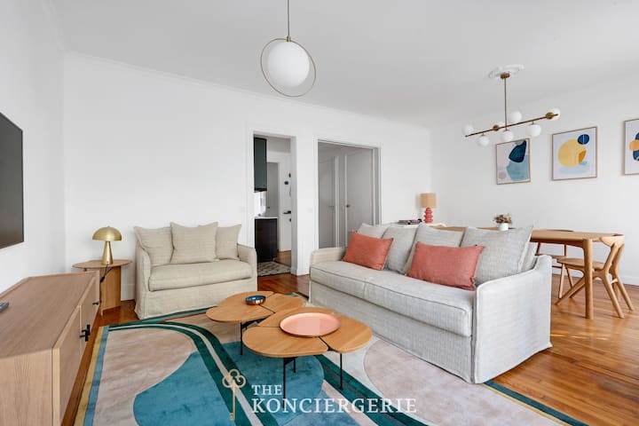 Luxury Apartment 2bdr/6p - Arc De Triomphe - Paris