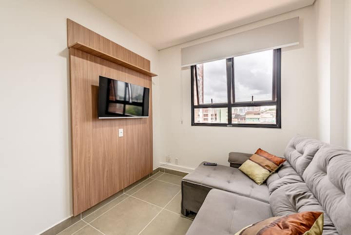 Refúgio Urbano Em Sbc | Piscina + Vaga + Academia - Santo André