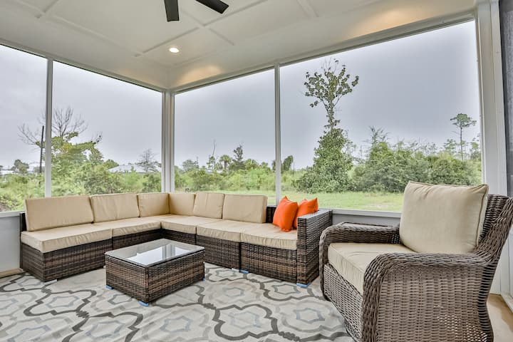 Gorgeous 4br Gulfview | Balcony | W/d - Mexico Beach, FL