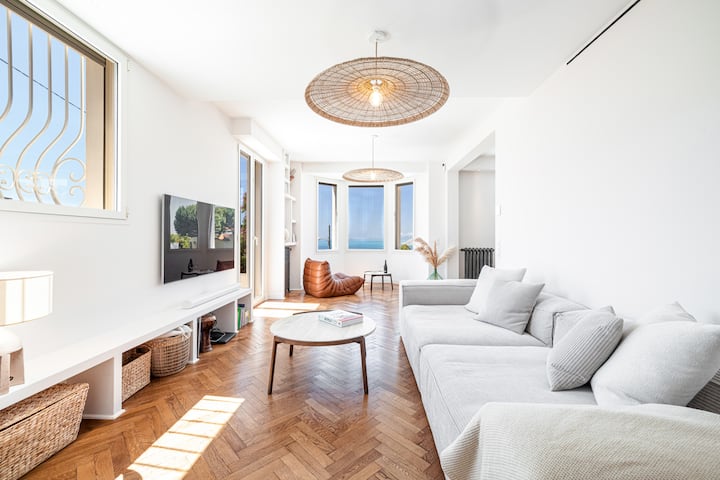 Villa Lumineuse Avec Vue Mer Et Piscine - Villefranche-sur-Mer