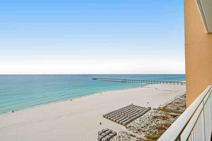 Dazzling 2br Oceanfront 5th-floor | Balcony - Panama