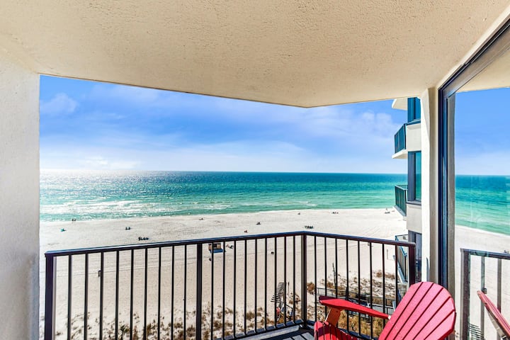 Beachfront 7th-floor 1br | Gulfview Balcony | Pool - Panama City Beach, FL